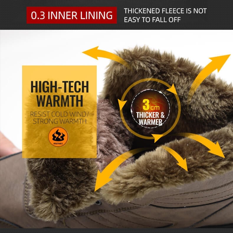 MEN'S WATERPROOF SPORT WINTER BOOTS