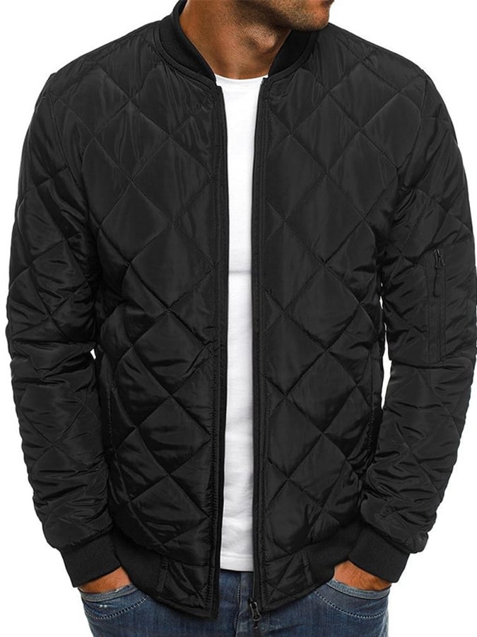 Men's Retro Pleated Cotton Casual Coat