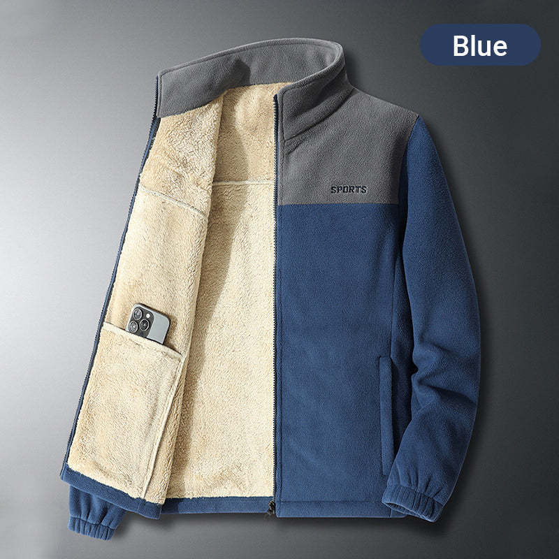 Men's Full Zip Warm Jacket