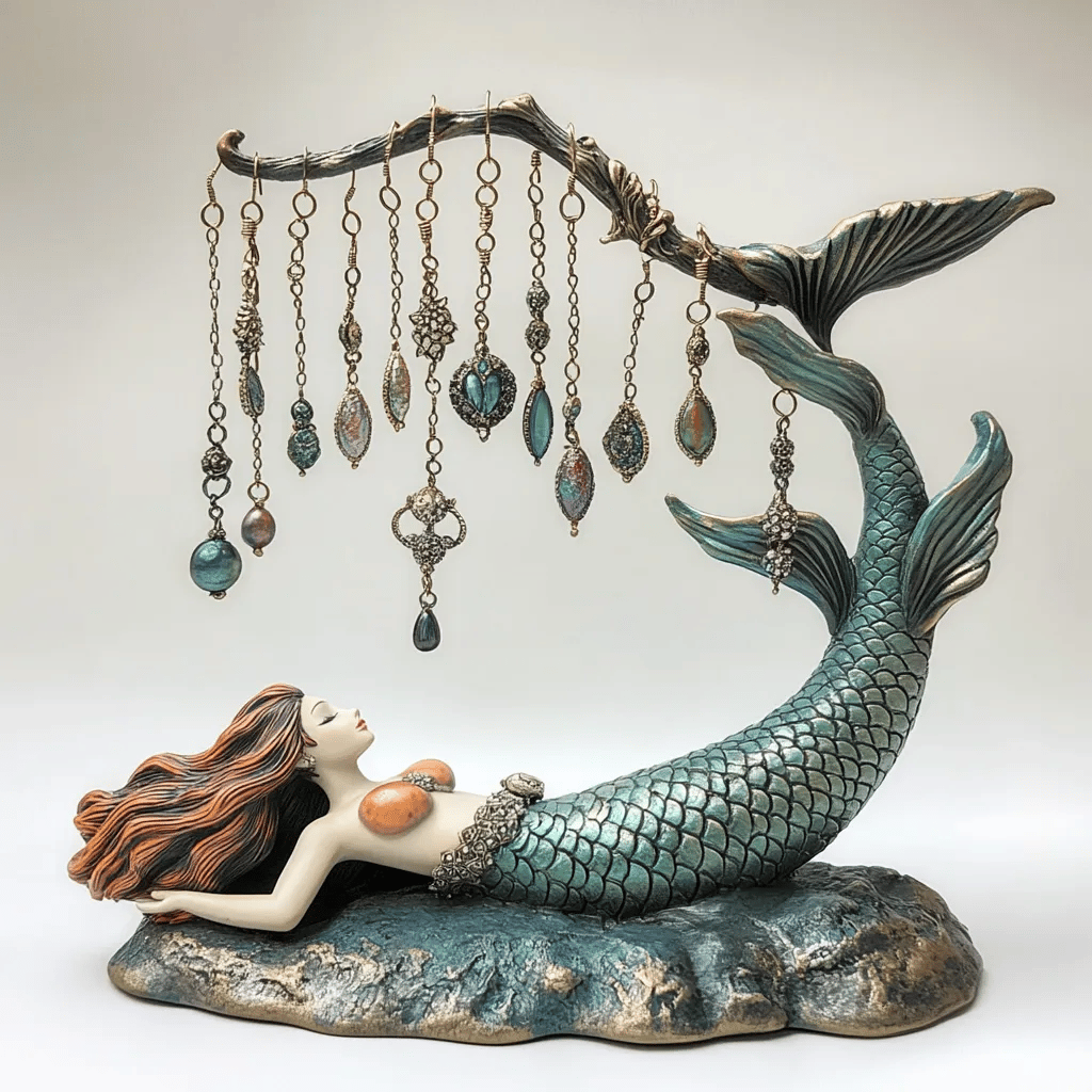 Mermaid Earring Stand