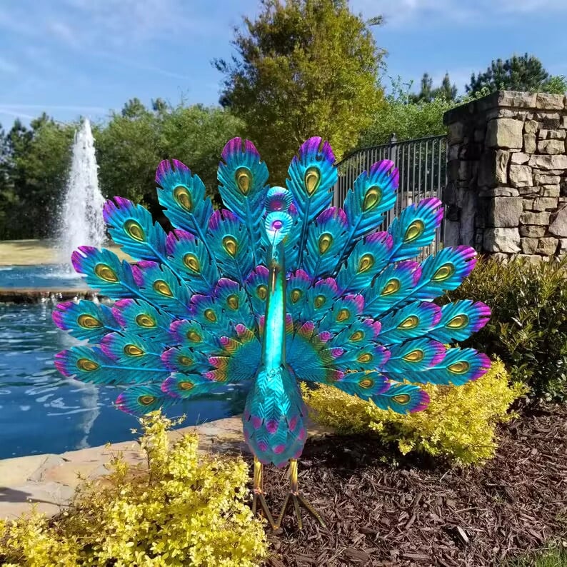 💖Beautiful Peacock Statue Decor🦚