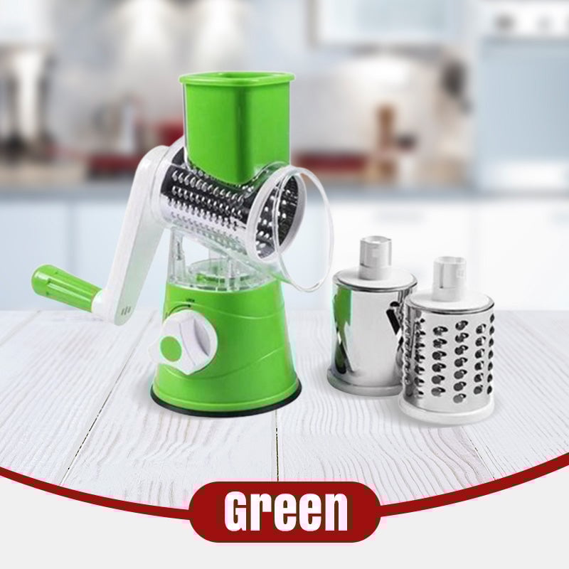 🔥Multifunctional Manual Rotary Grater & Chopper