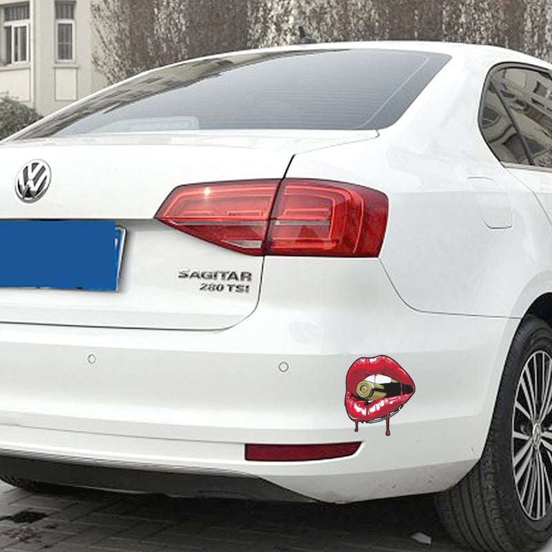 Bullet Lip Decal