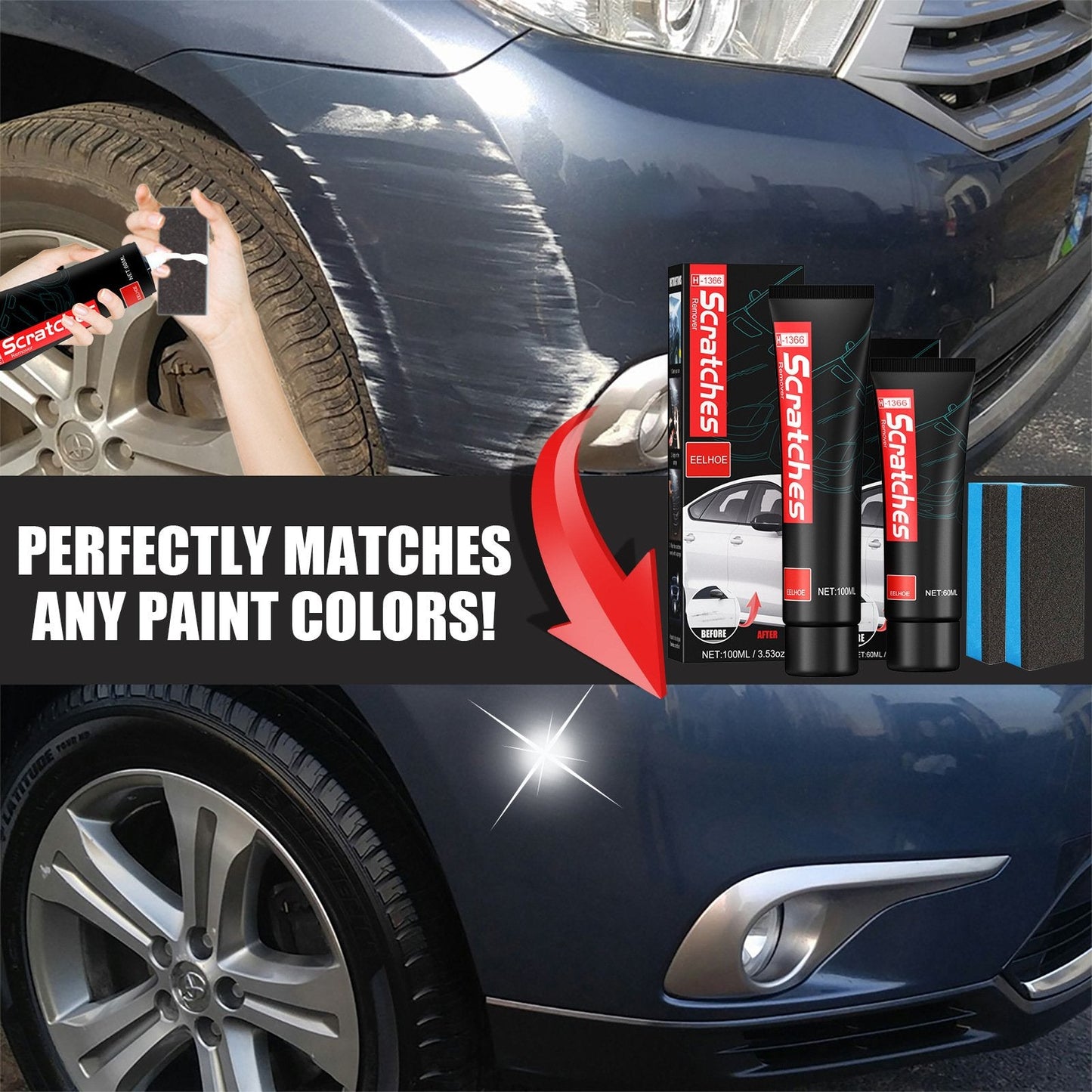 💕Premium Car Scratch Removal Kit