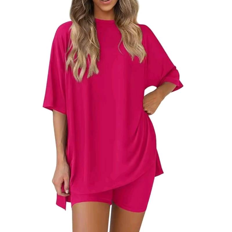 Women's Summer Casual Oversized Two-Piece Set