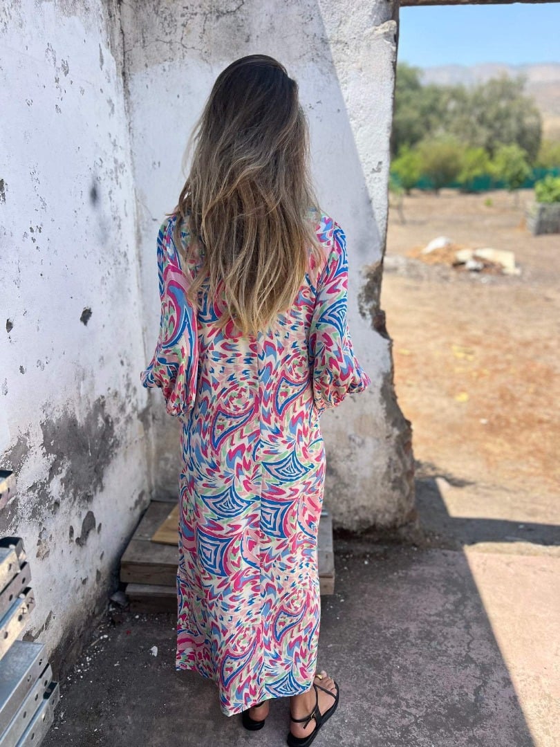 🌸[S-3XL]Spring/Summer V-Print Dress