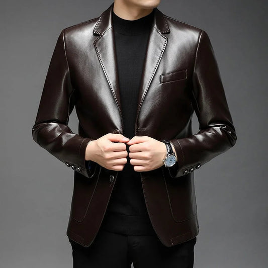 High quality new arrival leather jacket