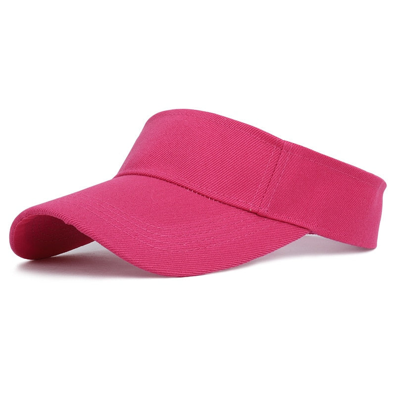 Women Outdoor Hollow Top Summer Sun Visor Hat