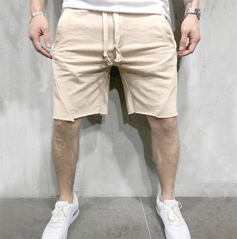 MENS ATHLETIC GYM SHORTS WITH POCKET