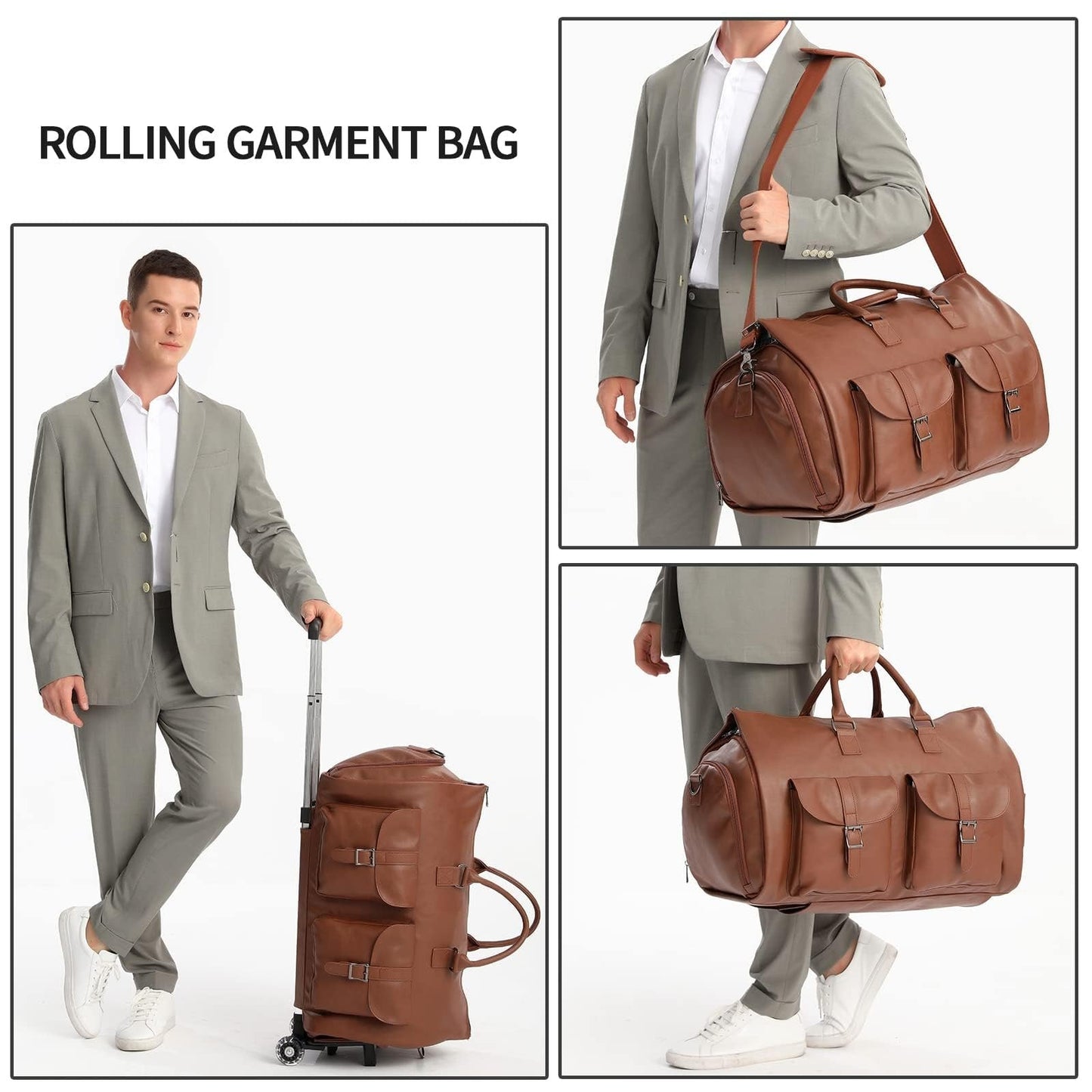 🔥 THE CONVERTIBLE DUFFLE GARMENT LUGGAGE