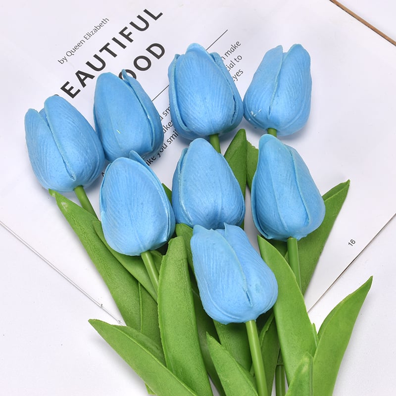 💥-UV Resistant Lifelike Artificial Tulips Flowers💐