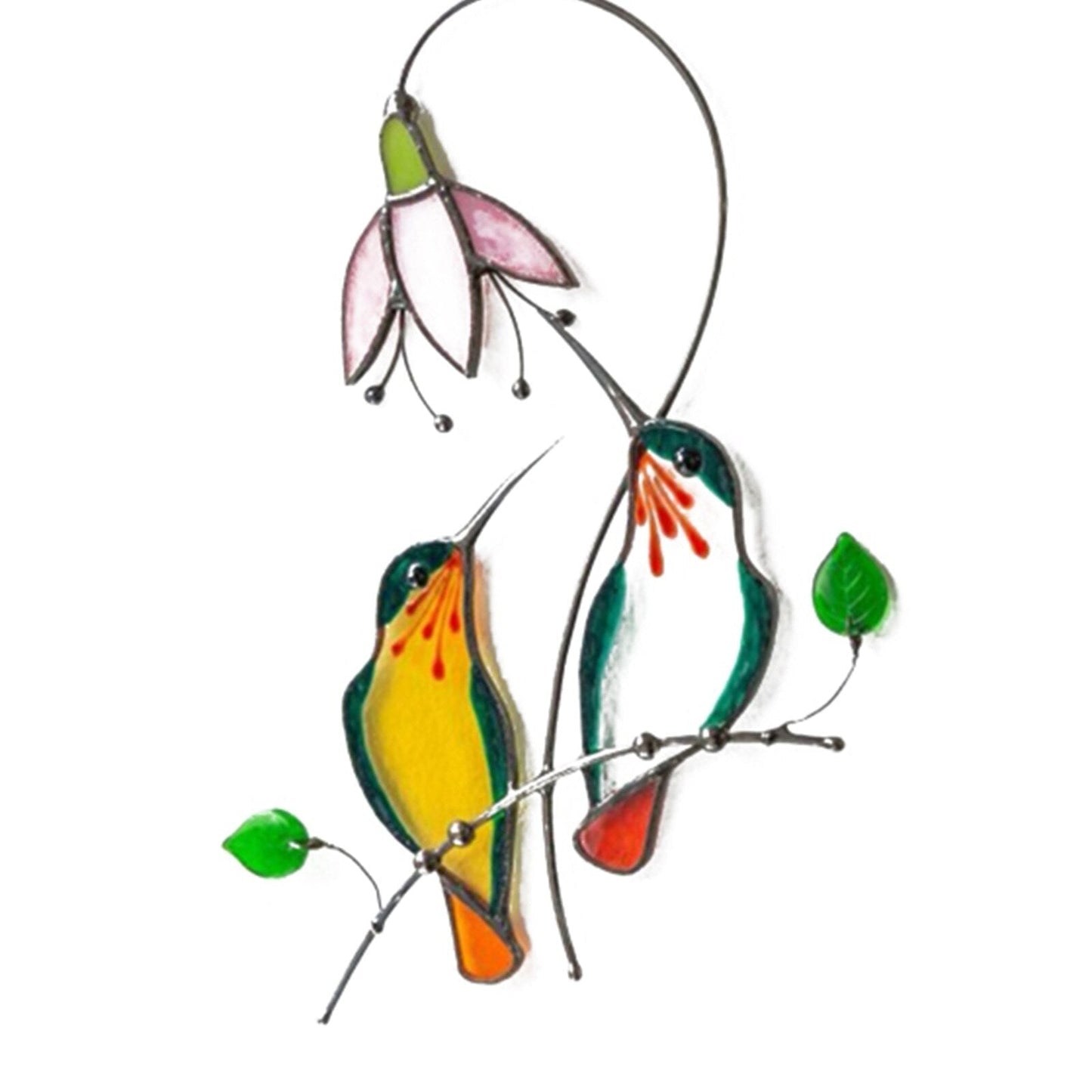 Window Hangings Stained Glass Hummingbird--Mothers Day Gift