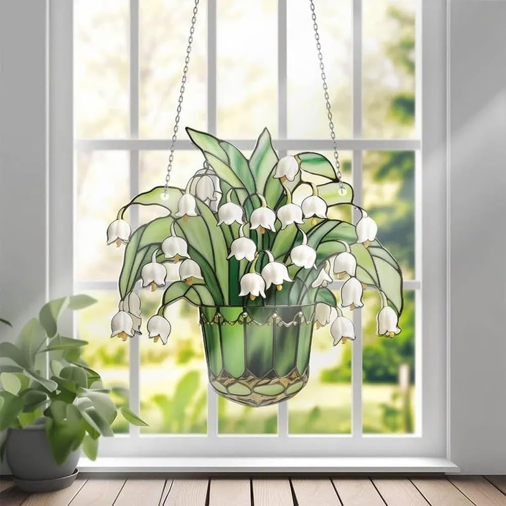🔥 HOT SALE 🔥 Lily of the Valley Suncatcher
