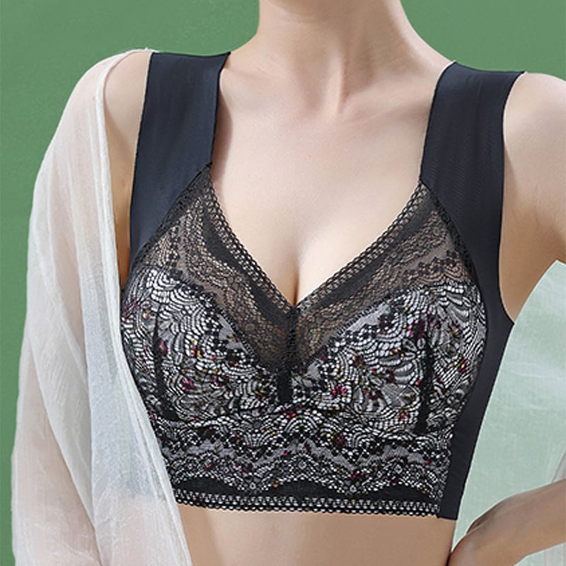 ❤️Plus Size Seamless Push Up Wireless Bra