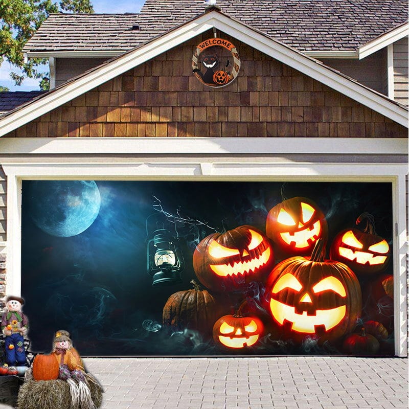 Halloween  Garage Door Decoration