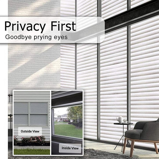 Imitation Blinds One-Way Perspective Glass Film