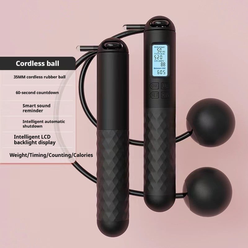 Magnetic Control Counting Skipping Rope ( Gravity Ball with/without Rope)