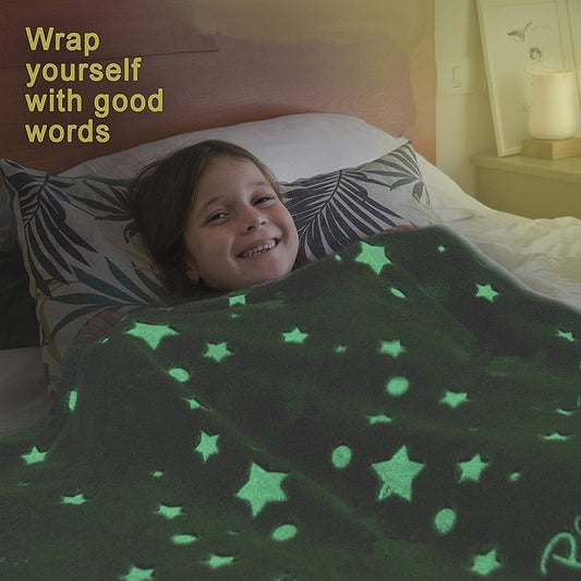 ✨Glow in The Dark Blanket✨- Fairy Gifts for Toddler🎁