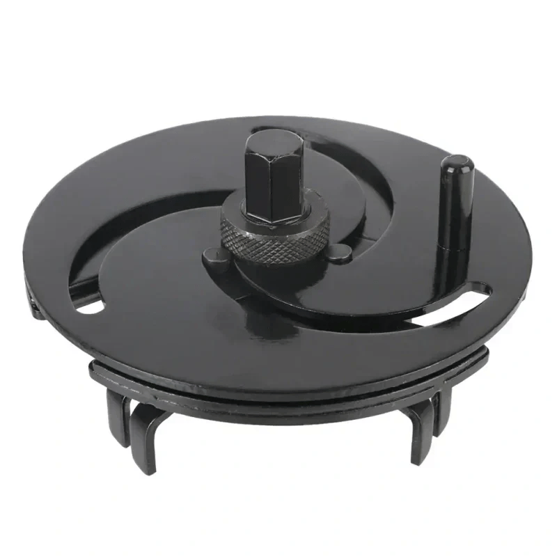 Fuel tank cap wrench with 3 claws, adjustable