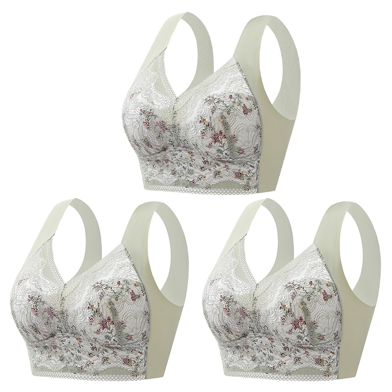 ❤️Plus Size Seamless Push Up Wireless Bra