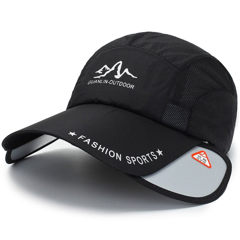 🔥Retractable brim outdoor/fishing/riding/climbing sunblock hat