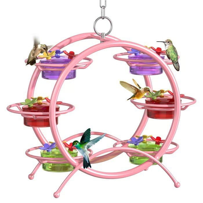 💖Pinwheel-Shaped Outdoor Hummingbird Feeder