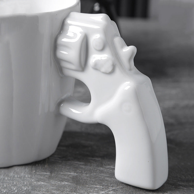 🔥Creative Novelty Coffee Mug with Revolver Handle