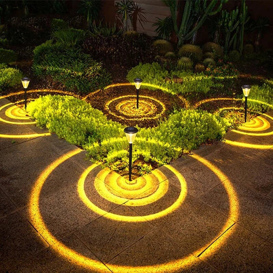 Solar Lamp Outdoor Induction Inserted Lawn Lamp