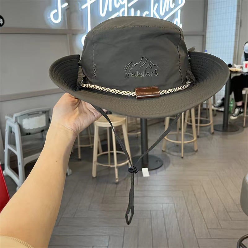 camping mountaineering sunscreen hat fishing sunshade western cowboy hat