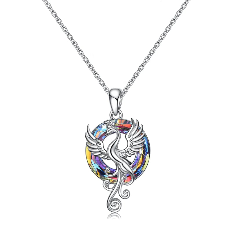 🔥S925 Nirvana Rebirth Perfect Bloom Phoenix Necklace🎁
