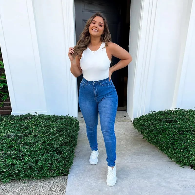 🔥Shapewear Belly Lift Butt Lift Vintage Comfort Control Jeans