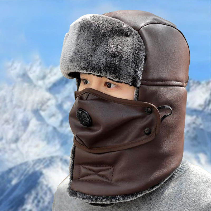Windproof Warm Riding Mask with Anti-Fog Lenses
