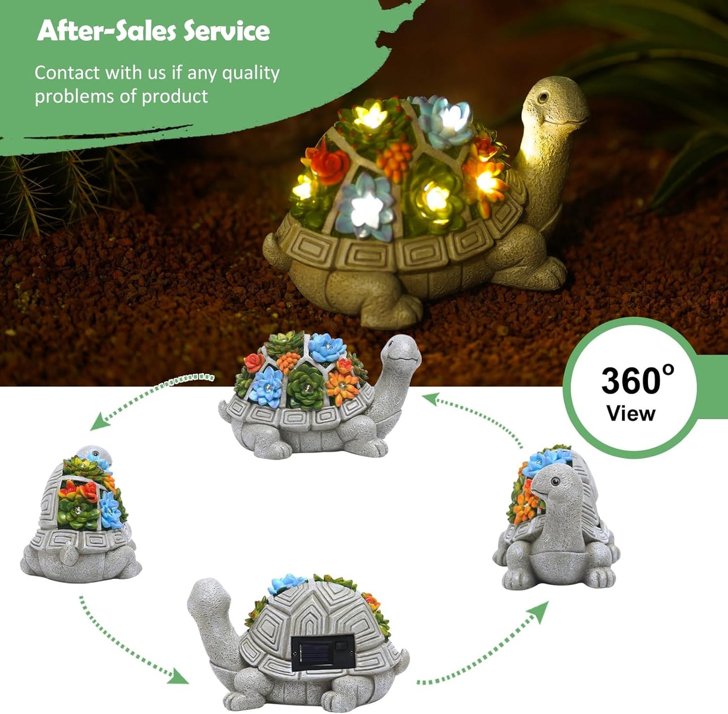 Solar Garden Outdoor Statues