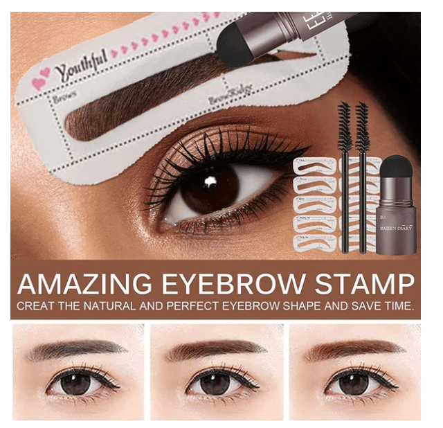 New Eyebrow Stamp Stencil Kit