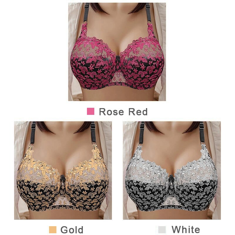 🔥 Plus Size Bra Women Wire Free Comfort Soft Breathable🔥