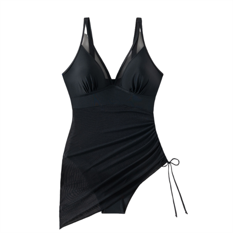 ✨ Women’s Sexy One-Piece Mesh Swim Dress