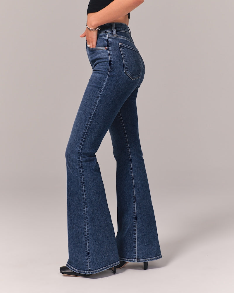 🎅🔥 Ultra High Rise Stretch Flare Jean
