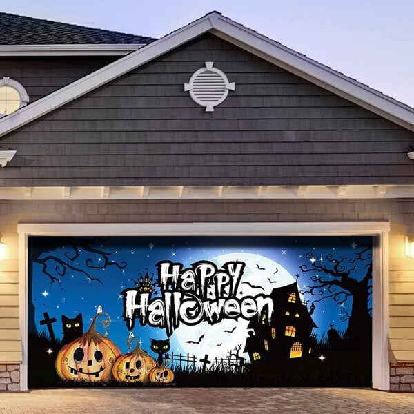 Halloween  Garage Door Decoration