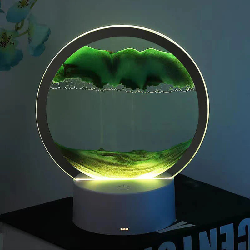 Sand Painting Table Lamp