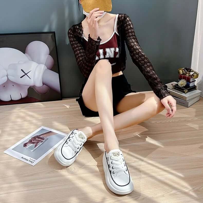 SUMMER HOT SALE - WOMEN'S CLOSED TOE HALF SLIPPERS