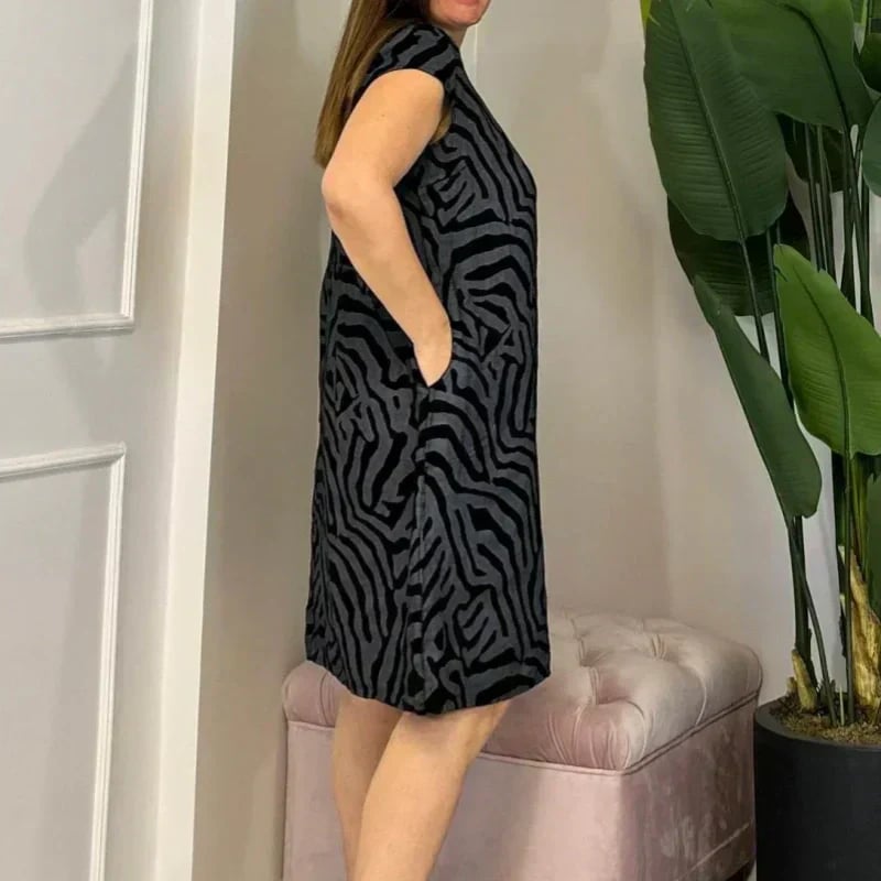 New Boho Vintage Casual Printed Dress