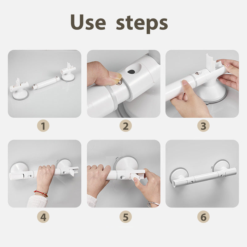 Vahva Imukuppikylpyhuoneen Tukikahva