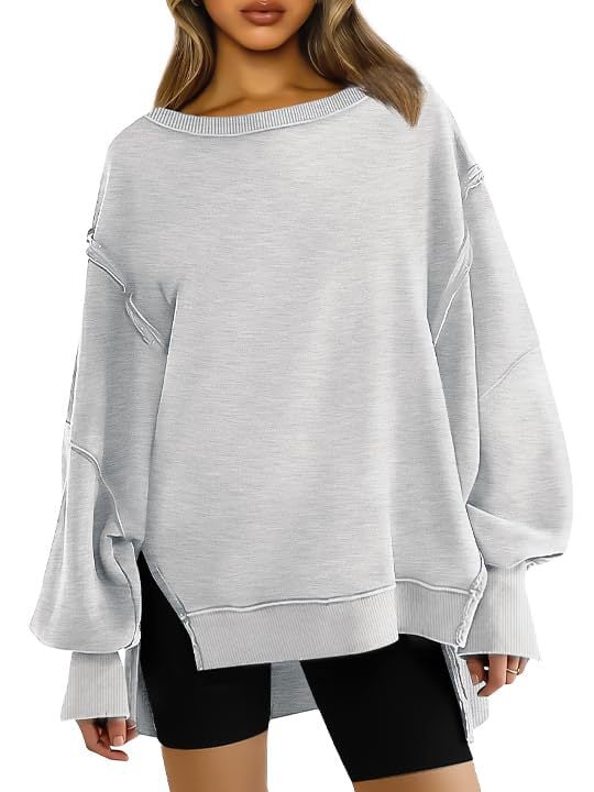 Womens Oversized Crewneck Sweatshirts
