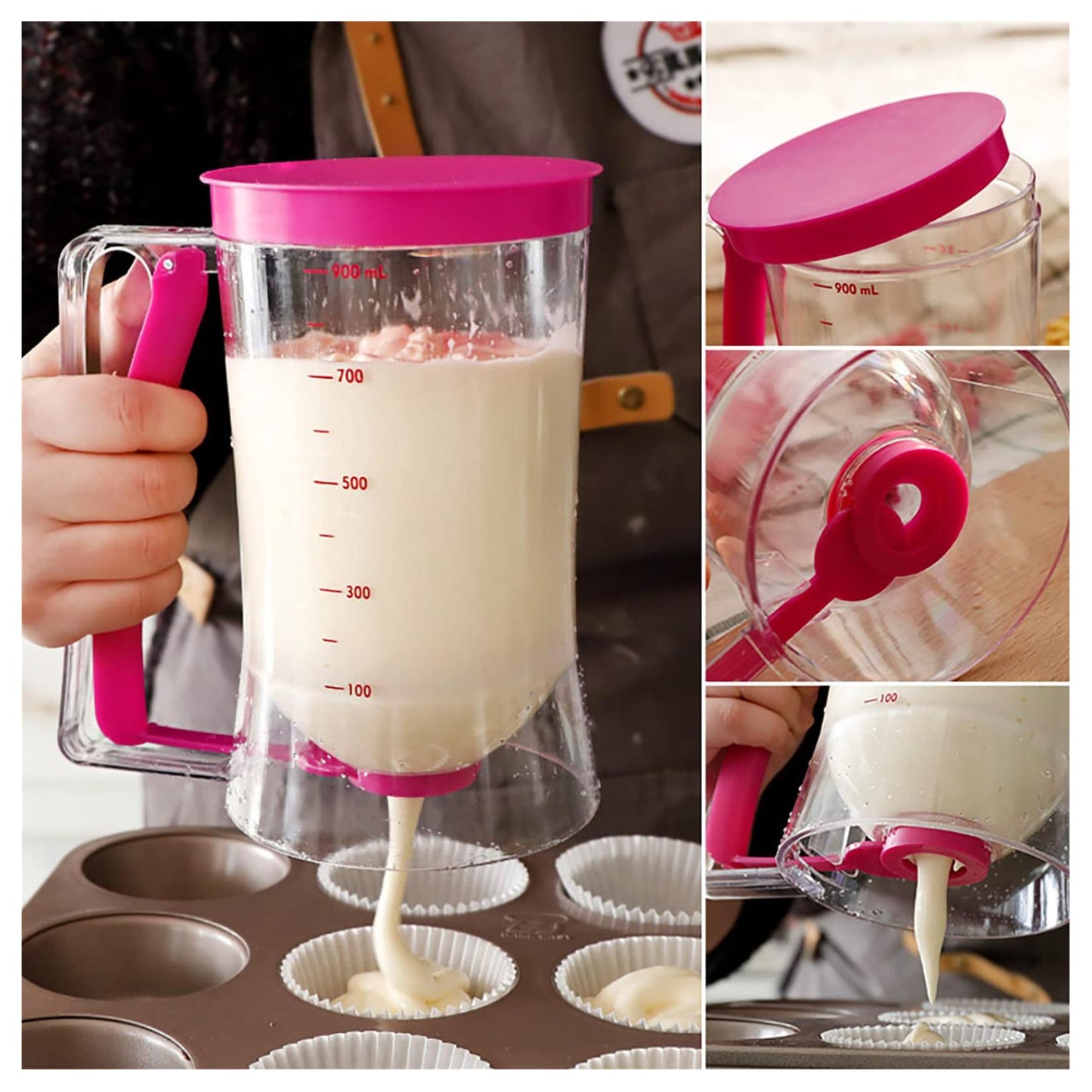 🔥Batter Cupcake Pancake Cake Separator Dispenser Tool