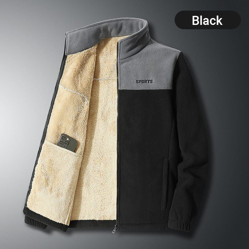 Men's Full Zip Warm Jacket