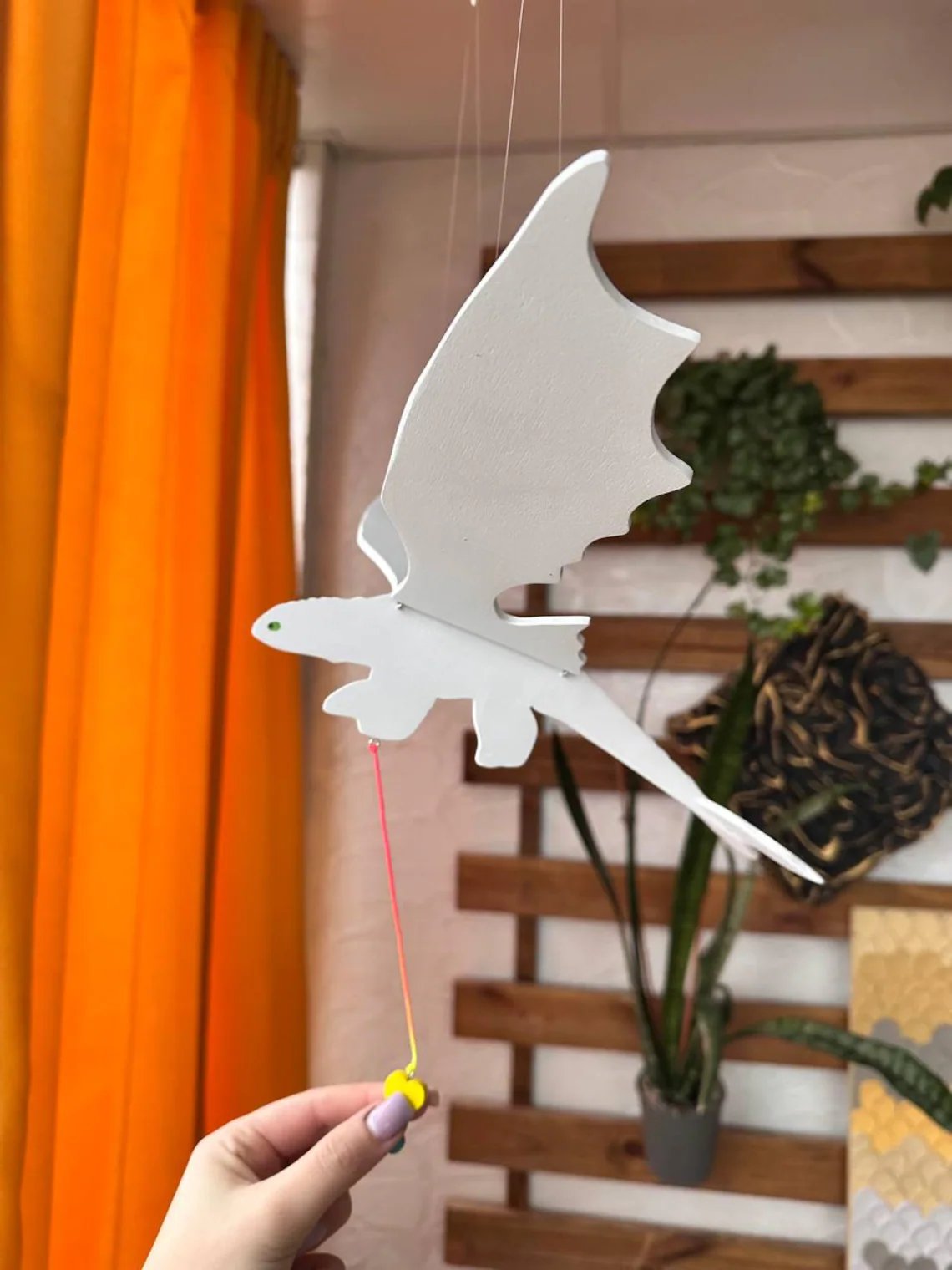 ✨Artisan Crafted Wooden Dragon Sculpture