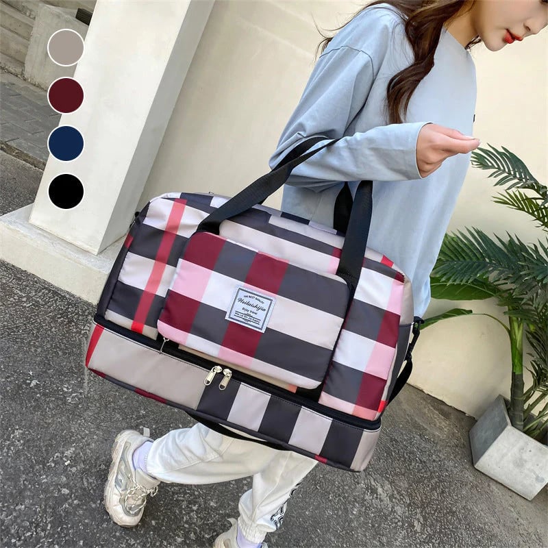 Waterproof Foldable Dry/Wet Separation Travel Bag