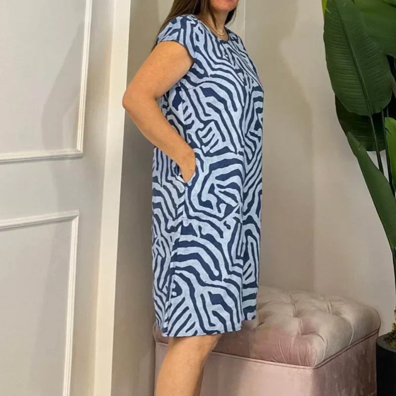 New Boho Vintage Casual Printed Dress