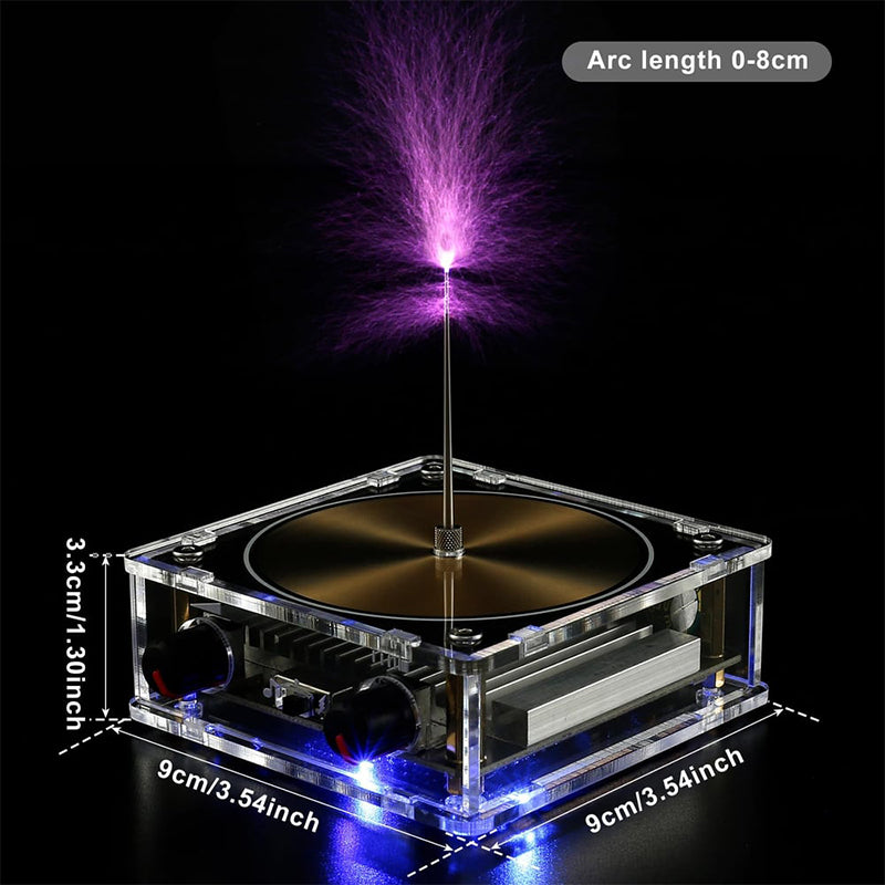 Touchable Artificial Lightning Spark Musical Coil