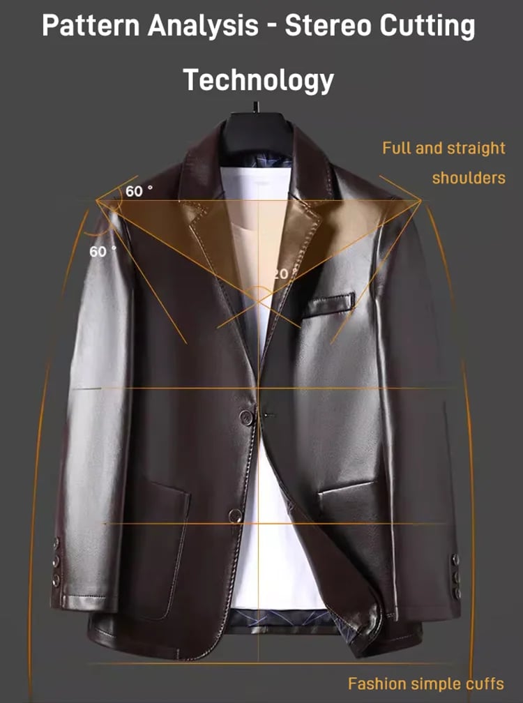 High quality new arrival leather jacket